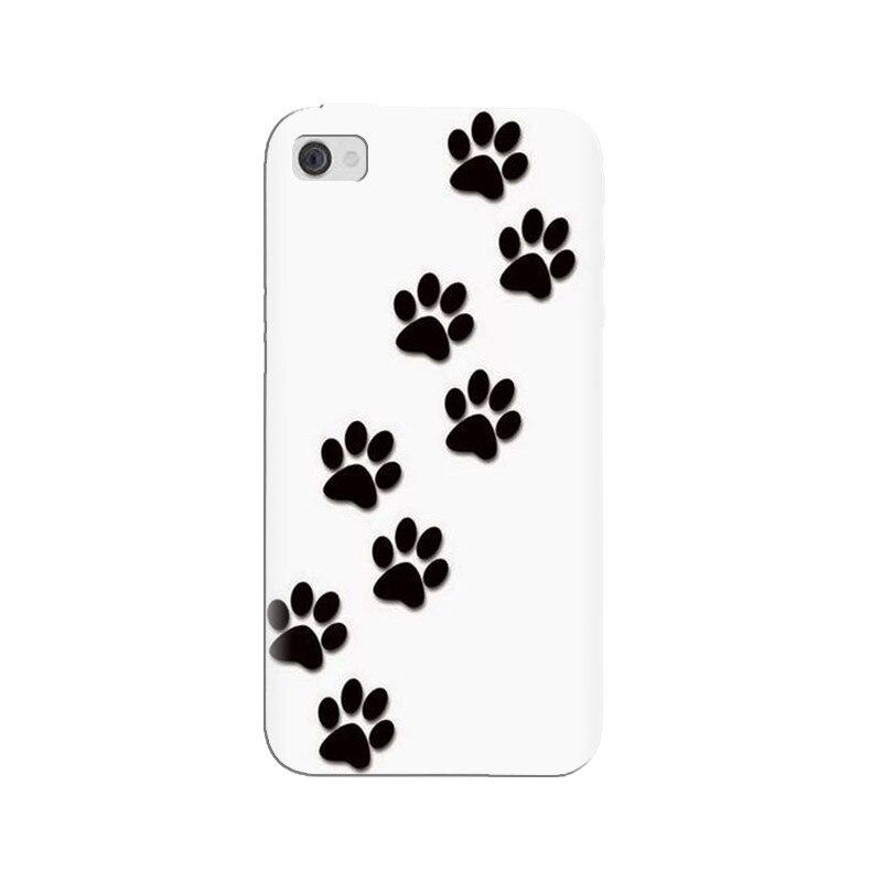 Husa silicon pentru Apple Iphone 4, Dog Mark