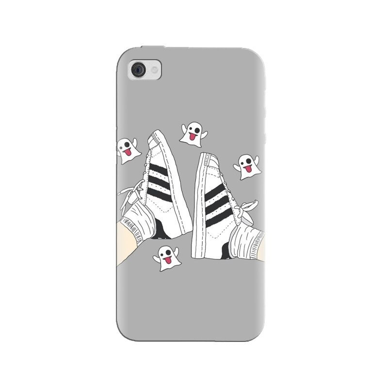 Husa silicon pentru Apple Iphone 4, Little Phantoms