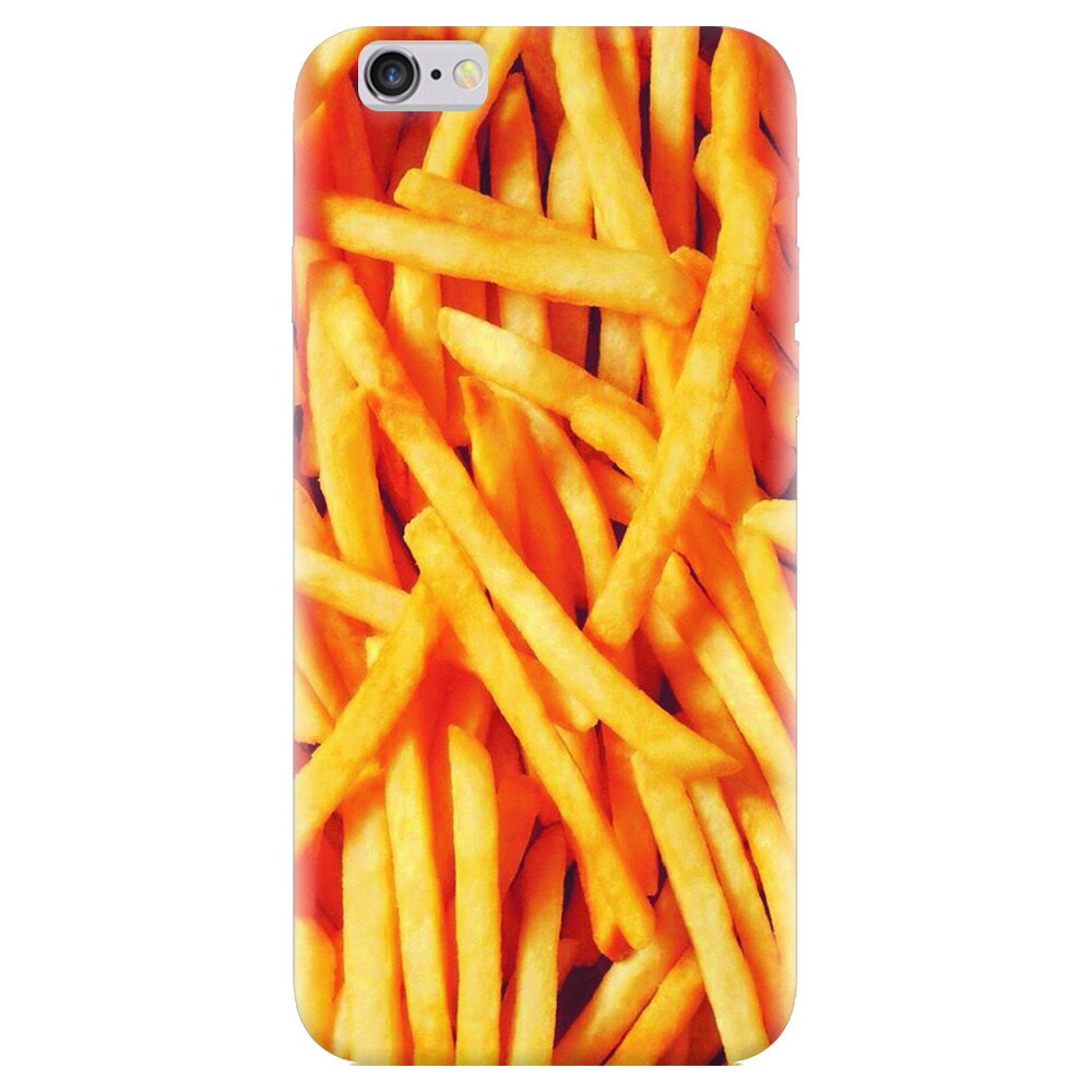 Husa silicon pentru Apple Iphone 5, Fries