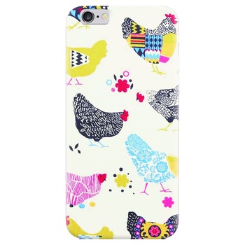 Husa silicon pentru Apple Iphone 5, Chickens Husa silicon pentru Apple Iphone 5, Chickens