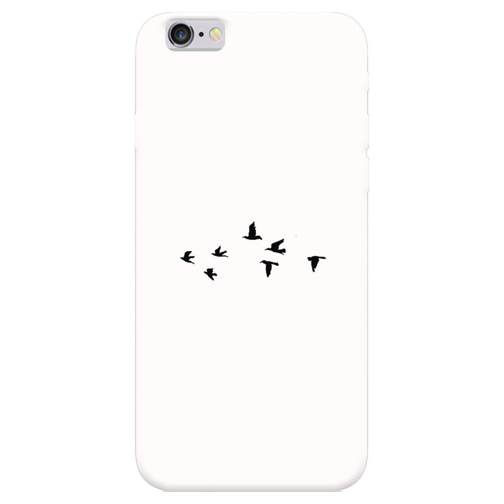 Husa silicon pentru Apple Iphone 5, Birds