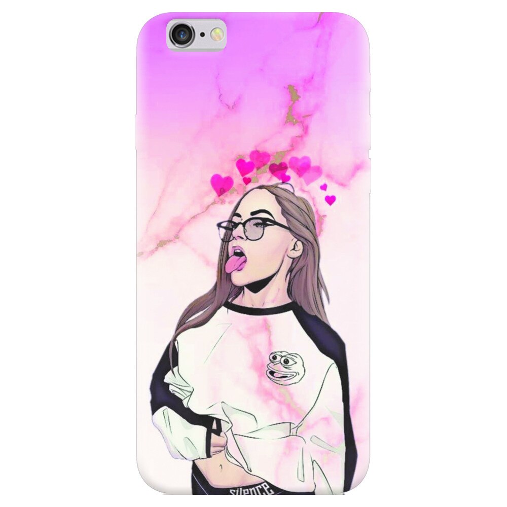 Husa silicon pentru Apple Iphone 5, Bad Girl