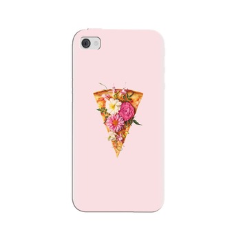 Husa silicon pentru Apple Iphone 4, Flower Pizza Husa silicon pentru Apple Iphone 4, Flower Pizza