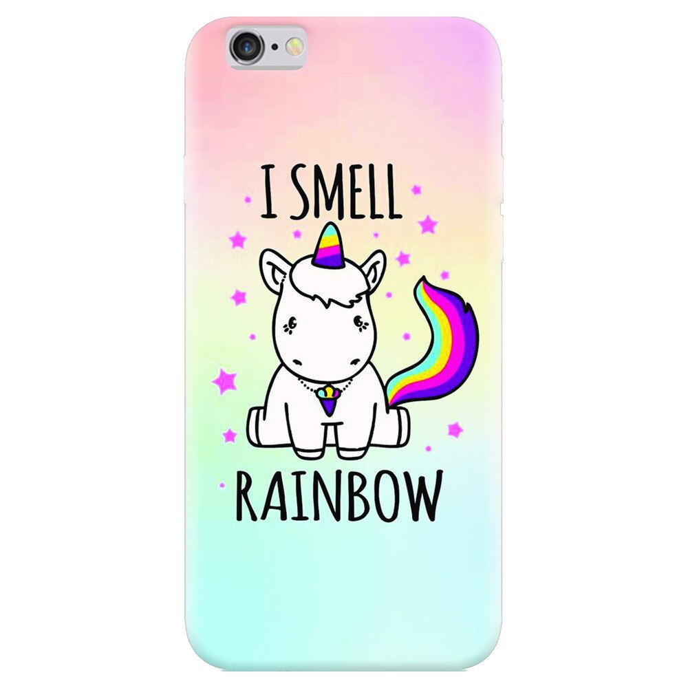 Husa silicon pentru Apple Iphone 5, I Smell Rainbow