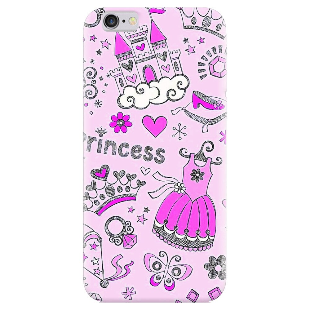 Husa silicon pentru Apple Iphone 5, Princess