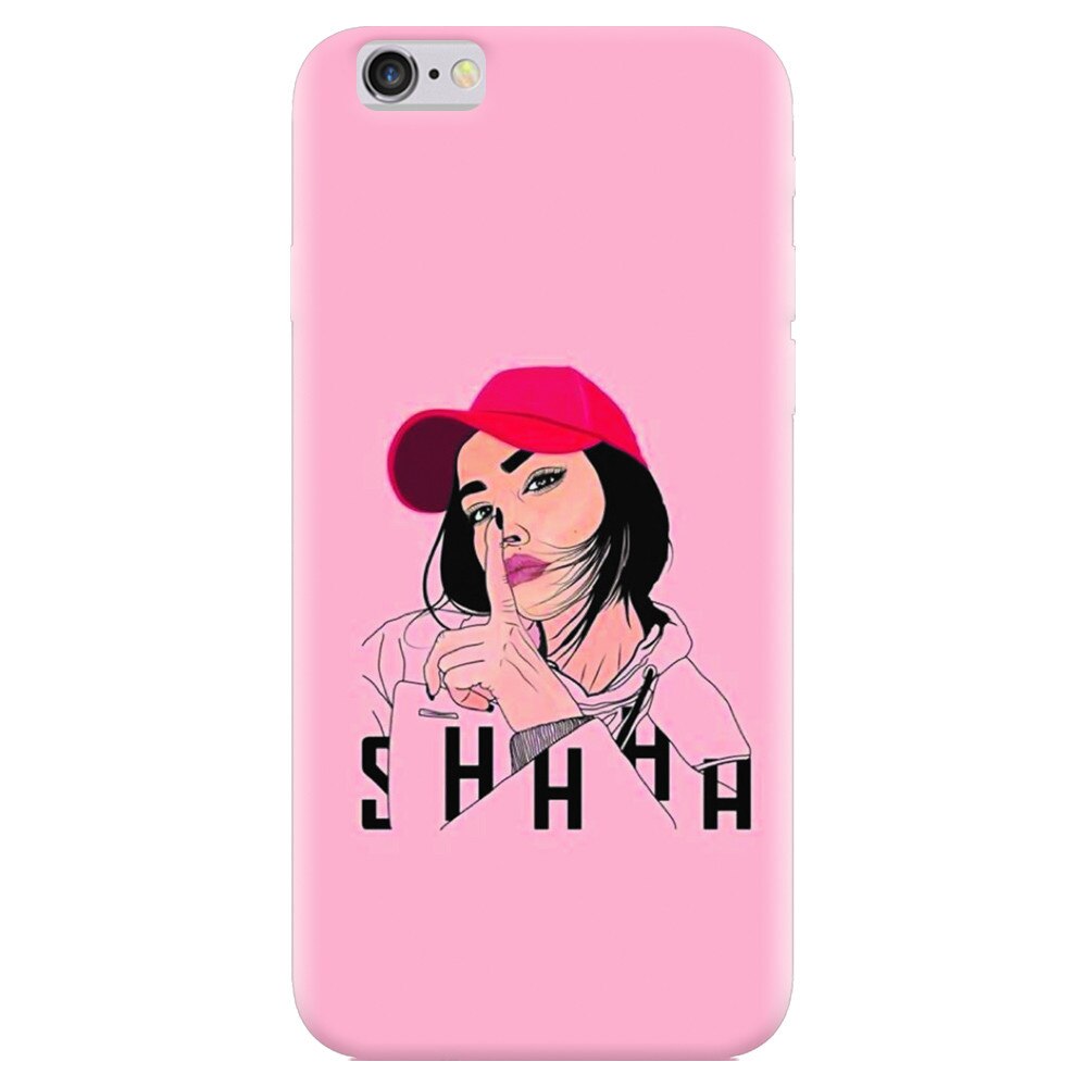 Husa silicon pentru Apple Iphone 5, Shhh