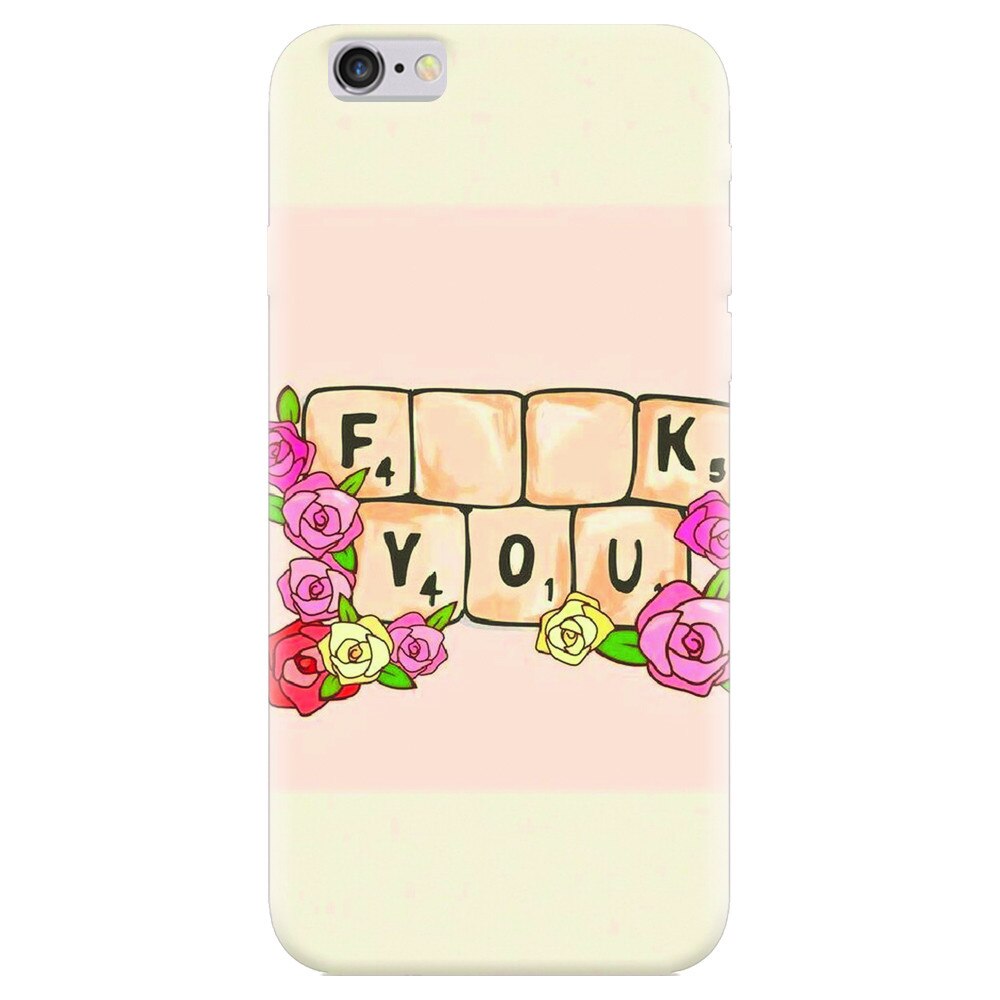 Husa silicon pentru Apple Iphone 5, Scrabble