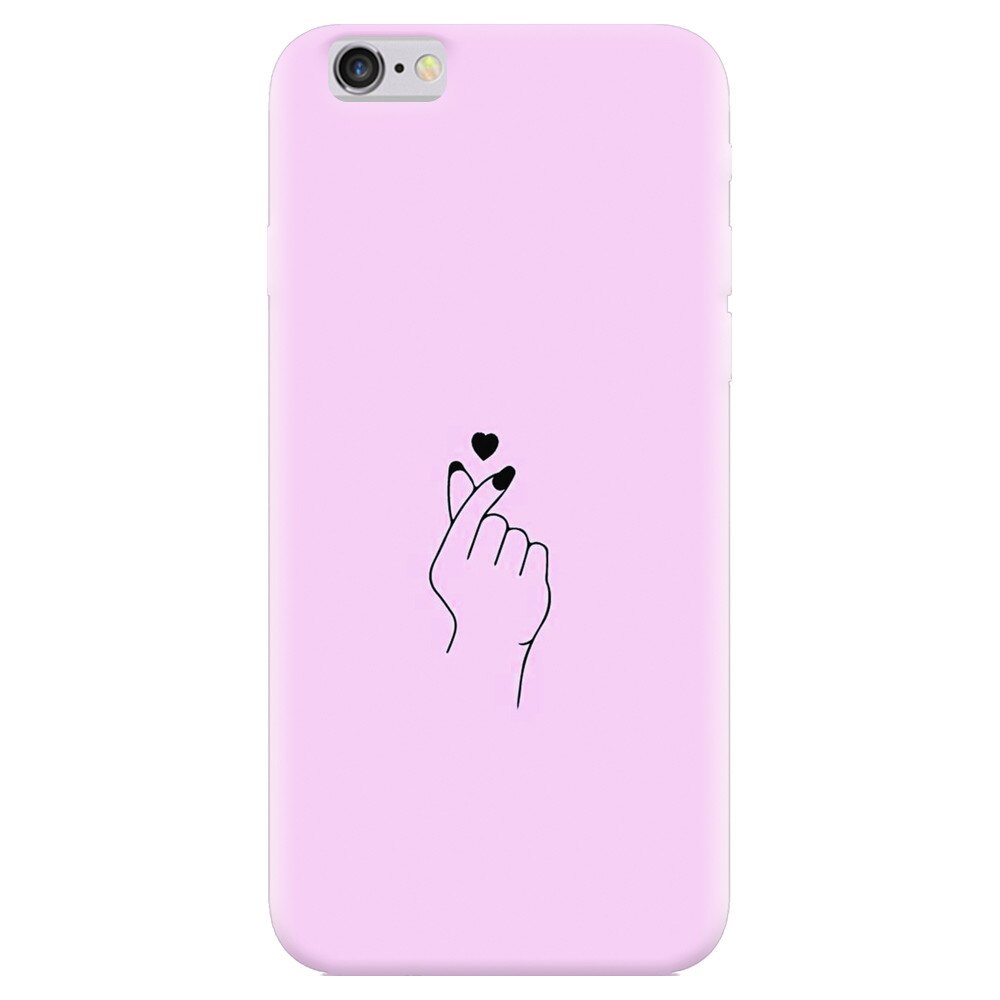 Husa silicon pentru Apple Iphone 5, Simple Love