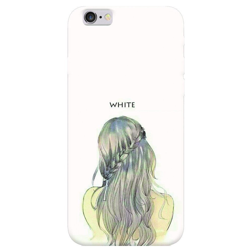 Husa silicon pentru Apple Iphone 5, White