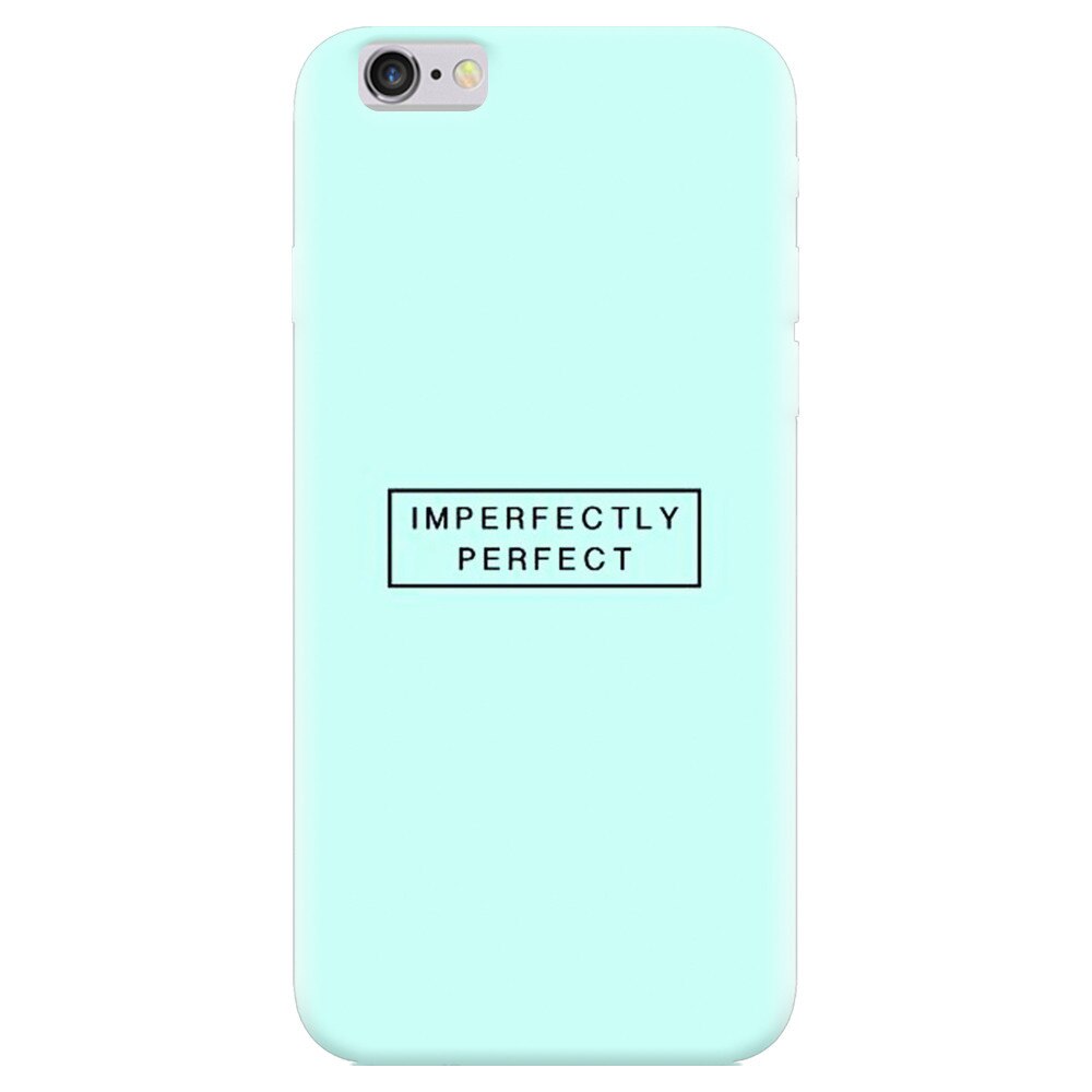 Husa silicon pentru Apple Iphone 5, Imperfectly Perfect