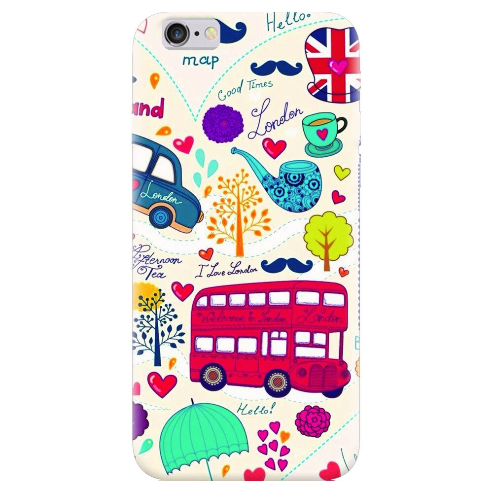 Husa silicon pentru Apple Iphone 5, Welcome In London