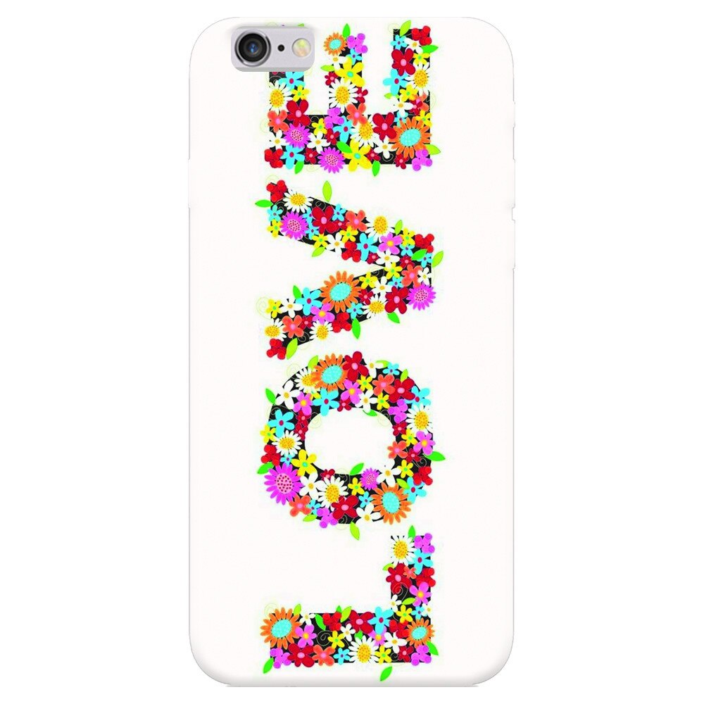 Husa silicon pentru Apple Iphone 5, Love Made By Flowers