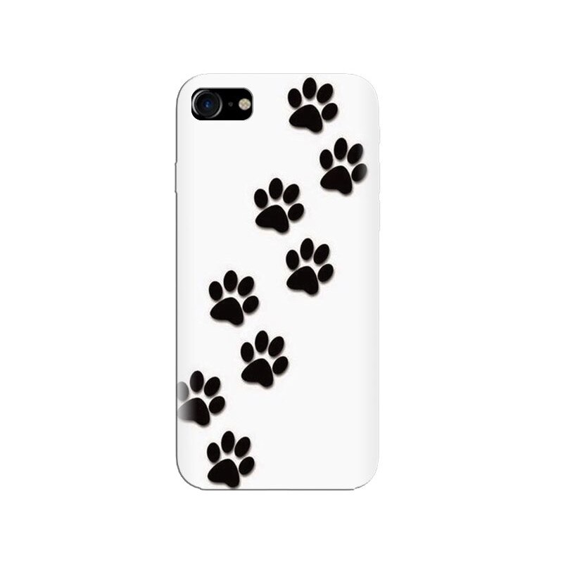 Husa silicon pentru Apple Iphone 8, Dog Mark