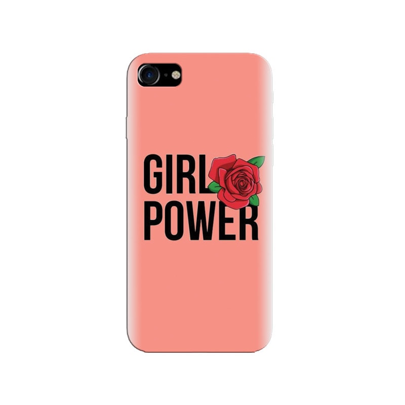 Husa silicon pentru Apple Iphone 8, Girl Power 2