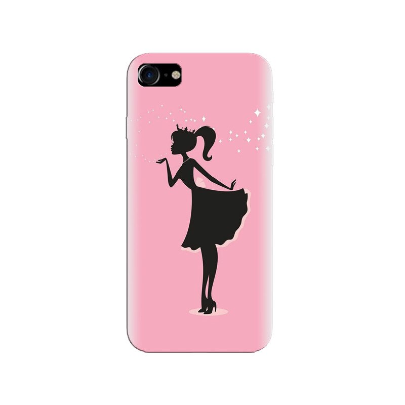 Husa silicon pentru Apple Iphone 8, Princess 2