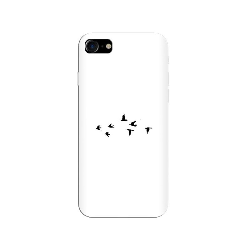 Husa silicon pentru Apple Iphone 7, Birds
