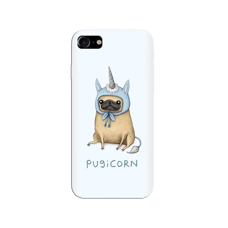 Husa silicon pentru Apple Iphone 7, Pugicorn