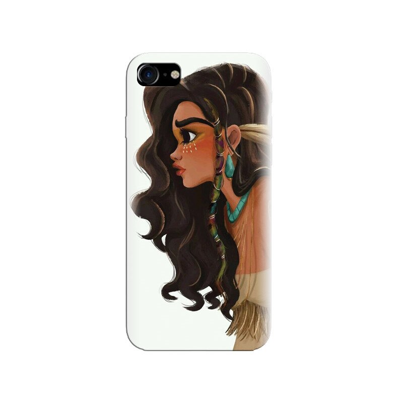 Husa silicon pentru Apple Iphone 7, Indian Girl