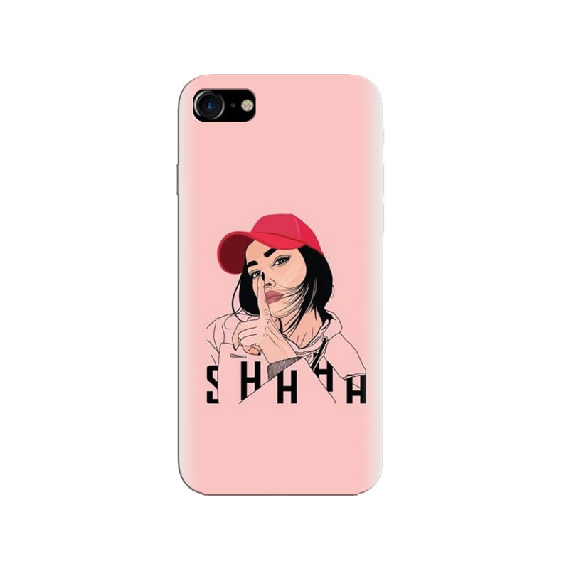 Husa silicon pentru Apple Iphone 8, Shhh