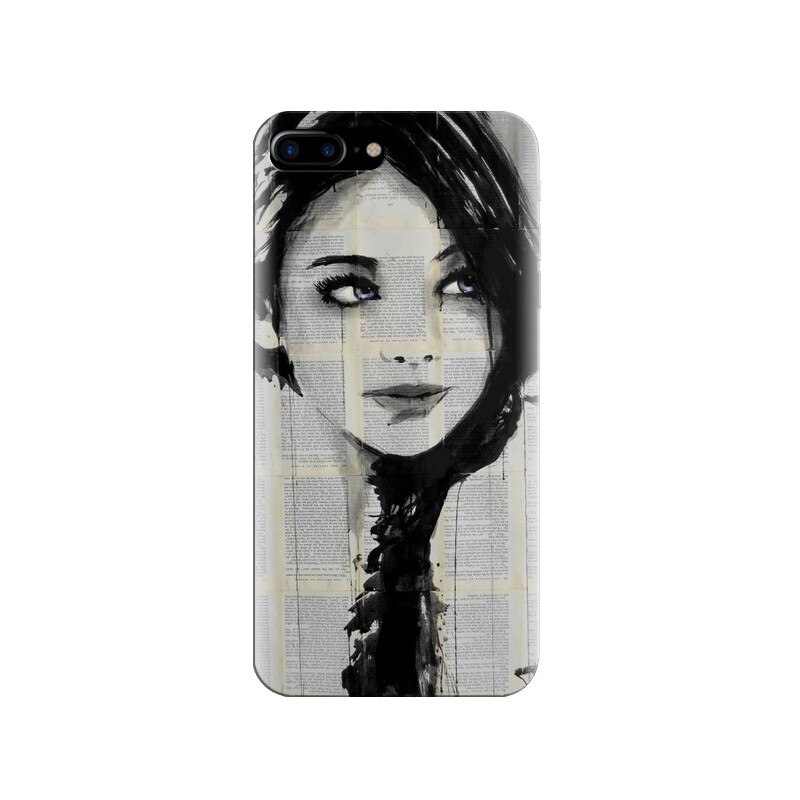 Husa silicon pentru Apple Iphone 7 Plus, Blue Eyes