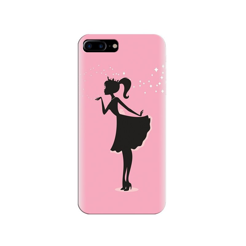 Husa silicon pentru Apple Iphone 7 Plus, Princess 2