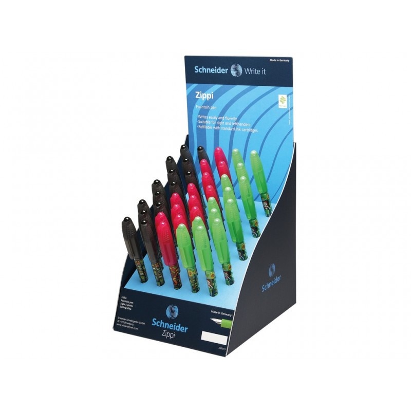 Set Display Stilou Schneider Zippi, 40 stilouri