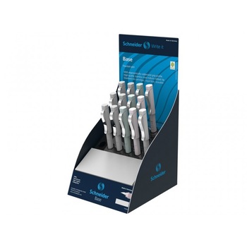 Set Display Stilou Schneider Base Pastel, 12 stilouri. + 1 tester Set Display Stilou Schneider Base Pastel, 12 stilouri. + 1 tester