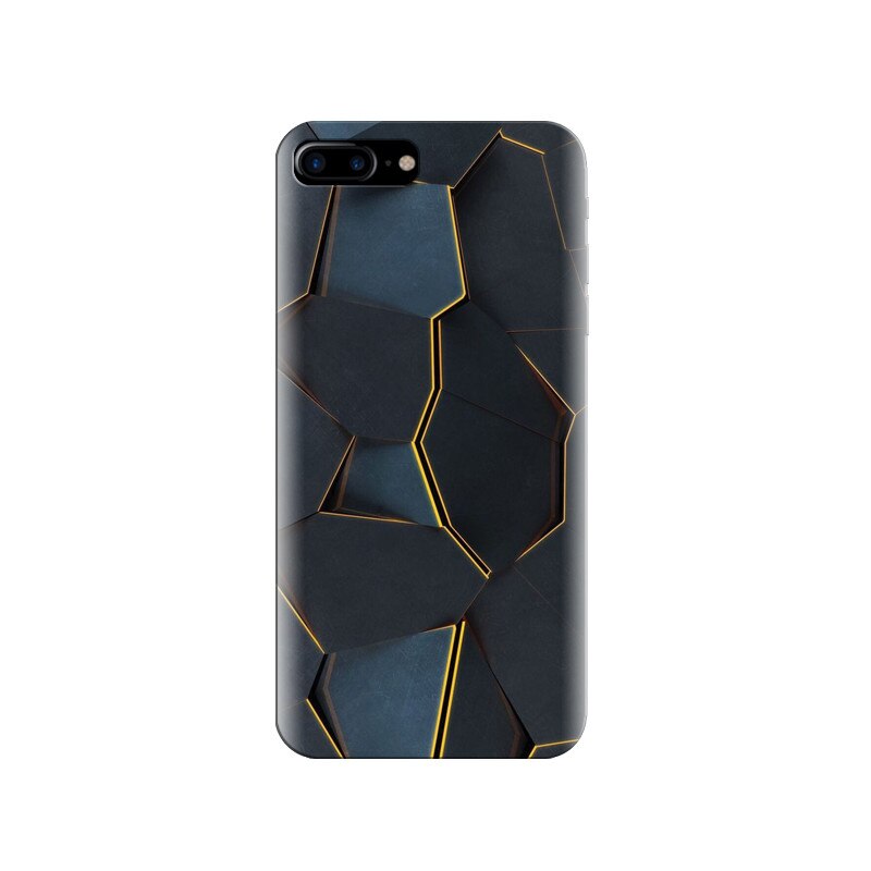 Husa silicon pentru Apple Iphone 7 Plus, Abstract Draw