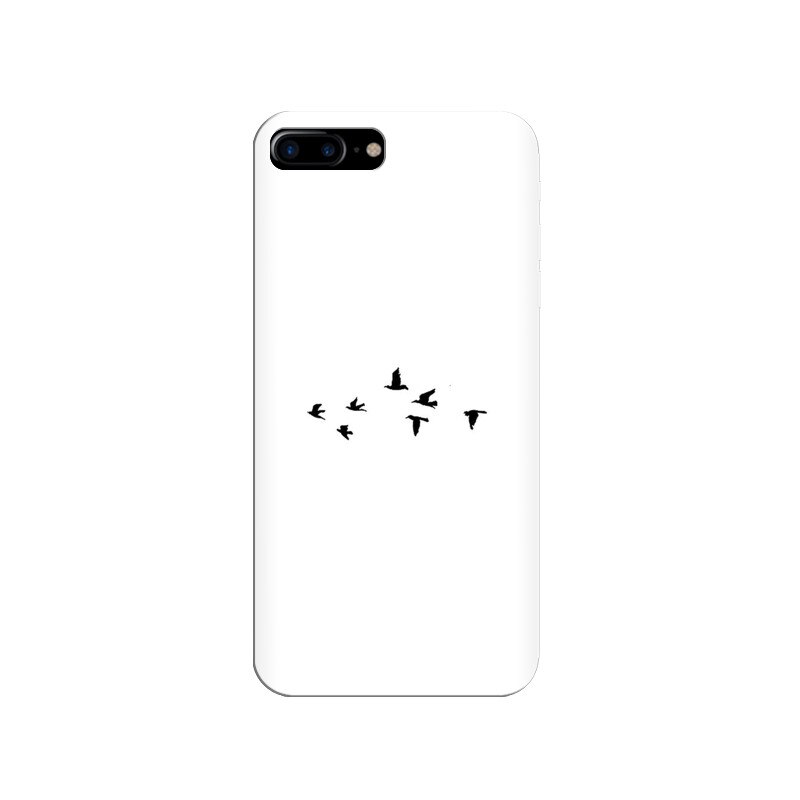 Husa silicon pentru Apple Iphone 7 Plus, Birds