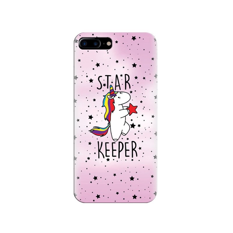 Husa silicon pentru Apple Iphone 7 Plus, Unicorn Star Keeper