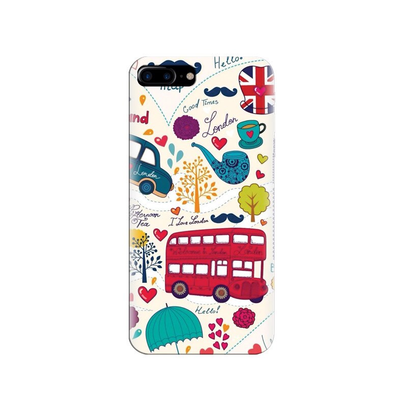 Husa silicon pentru Apple Iphone 7 Plus, Welcome In London