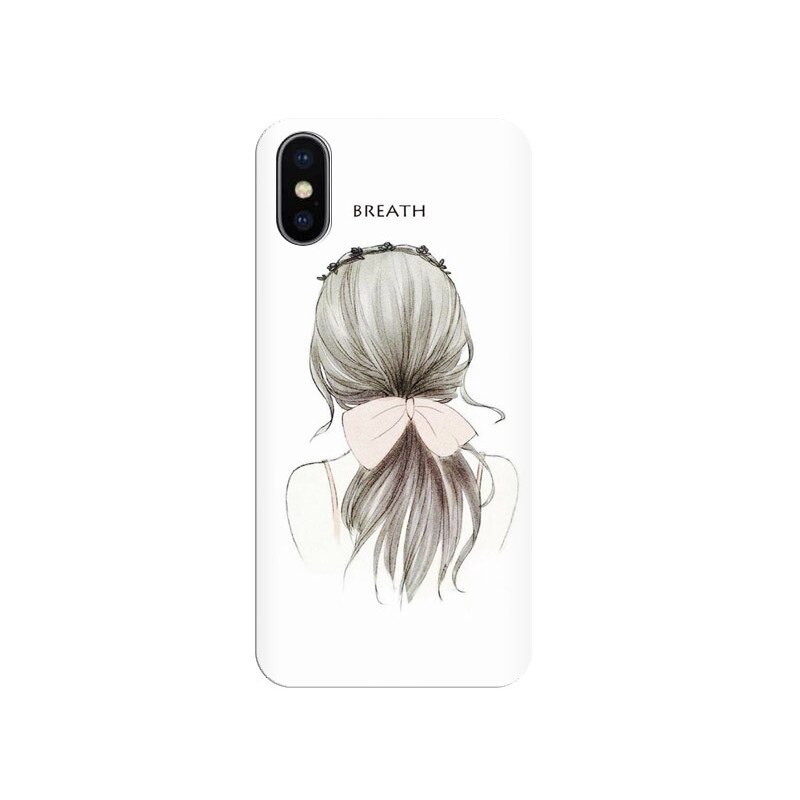 Husa silicon pentru Apple Iphone X, Breath