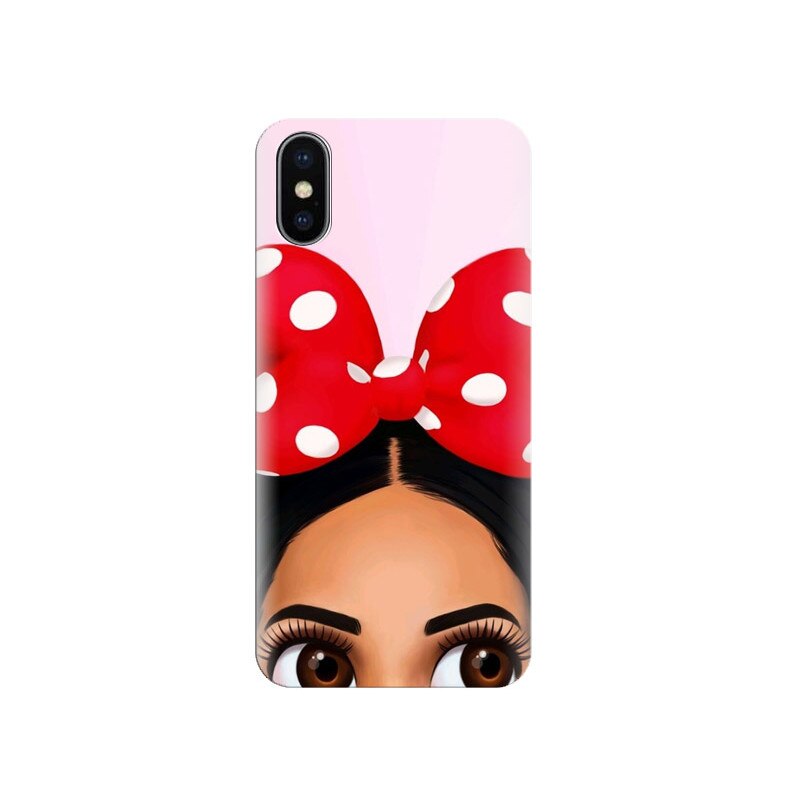 Husa silicon pentru Apple Iphone X, Anime Art Girl