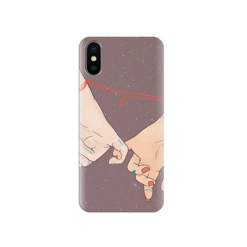 Husa silicon pentru Apple Iphone X, Infinit Love