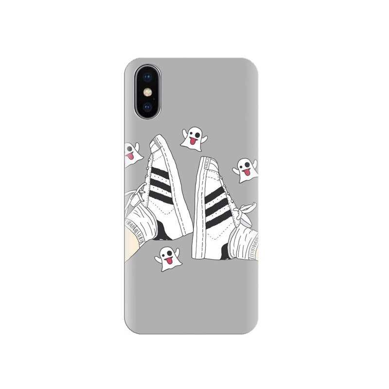 Husa silicon pentru Apple Iphone X, Little Phantoms