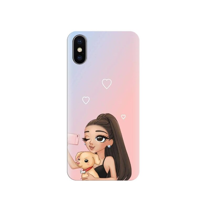 Husa silicon pentru Apple Iphone X, Selfie With Sweet Dog