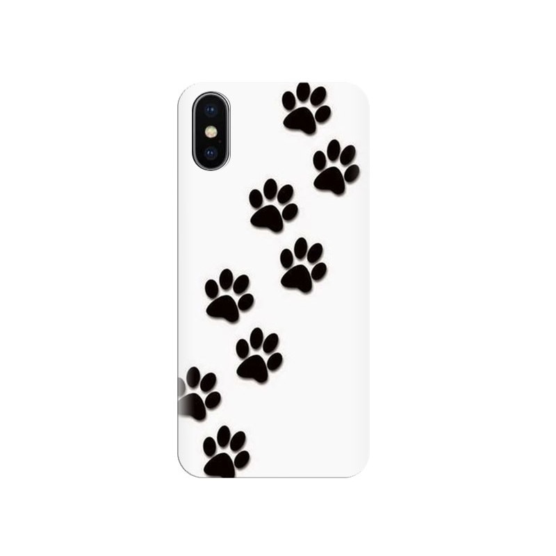 Husa silicon pentru Apple Iphone X, Dog Mark