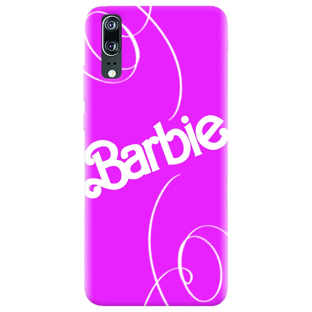 Husa silicon pentru Huawei P20, Barbie
