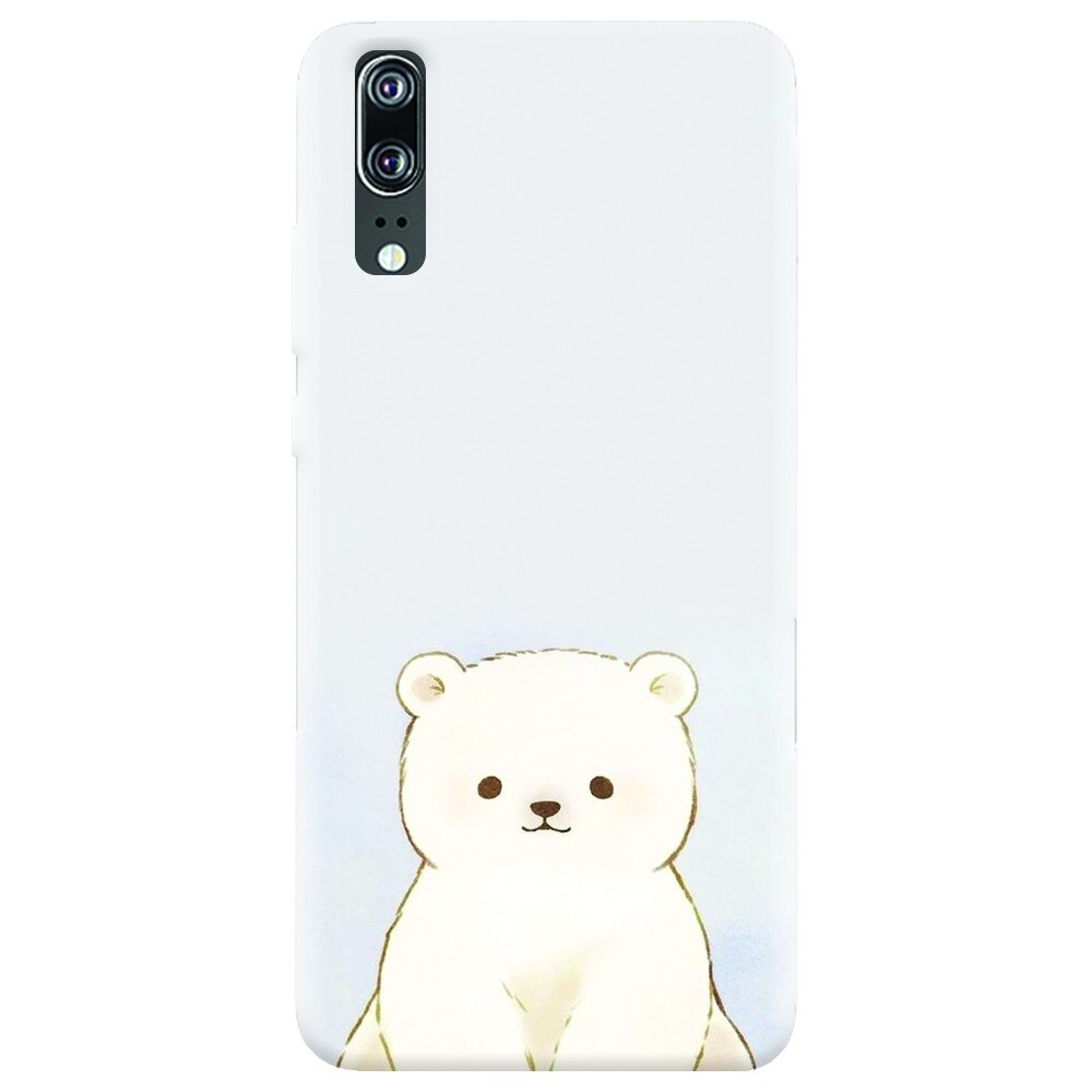 Husa silicon pentru Huawei P20, Bear