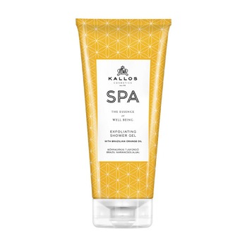 Gel de dus exfoliant cu ulei de portocale din Brazilia Kallos Spa,200ml Gel de dus exfoliant cu ulei de portocale din Brazilia Kallos Spa,200ml