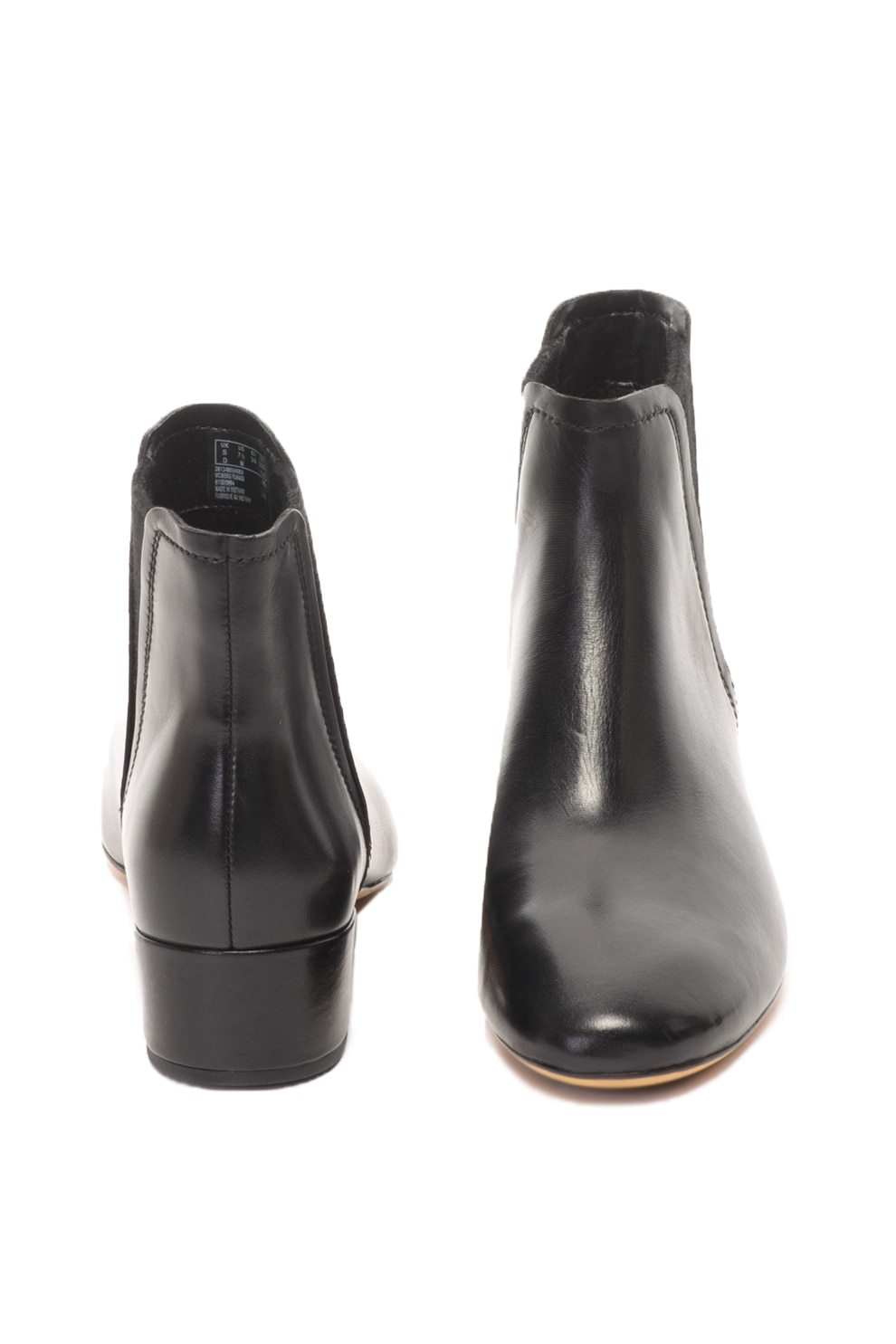 Clarks, Orabella Ruby bőr chelsea csizma, Fekete,