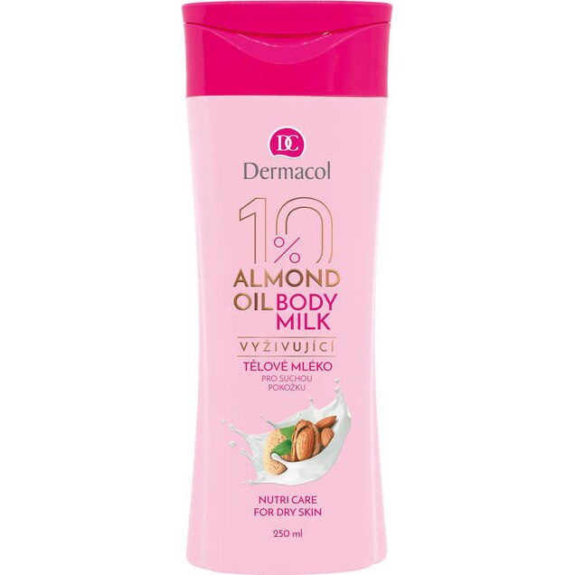 Lapte pentru corp Dermacol, Almond Oil Body Milk, 250 ml