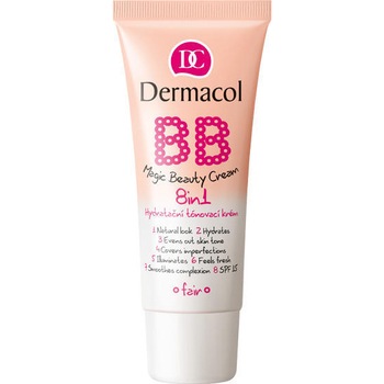 Fond de ten Dermacol, BB Magic Beauty Cream 8in1 Nude, 30 ml Fond de ten Dermacol, BB Magic Beauty Cream 8in1 Nude, 30 ml