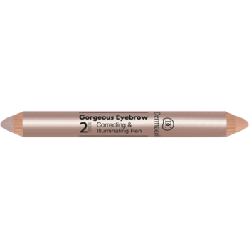 Creion pentru sprancene Dermacol Gorgeous Eyebrow Correcting & Illuminating, 10 g Creion pentru sprancene Dermacol Gorgeous Eyebrow Correcting & Illuminating, 10 g