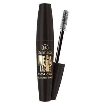 Mascara pentru volum Dermacol, Mega Lashes Dramatic Look-Black, 13 ml Mascara pentru volum Dermacol, Mega Lashes Dramatic Look-Black, 13 ml