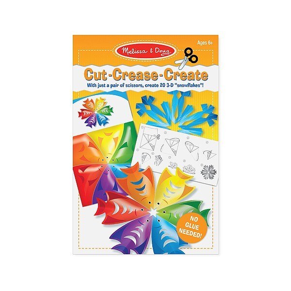 Fulgi de zapada din hartie Melissa and Doug