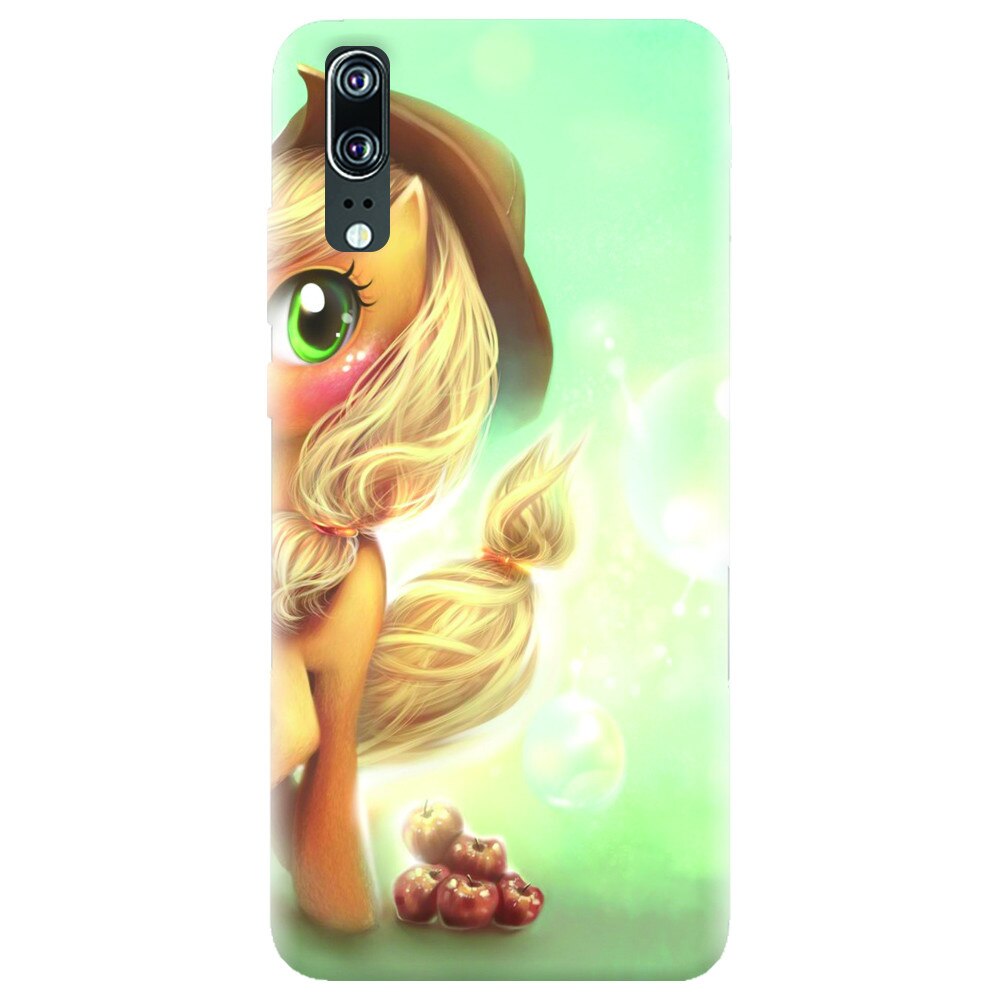 Husa silicon pentru Huawei P20, Applejack Pony Cute K