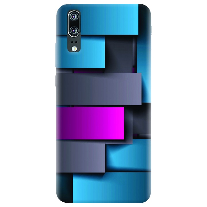 Силиконов кейс за Huawei P20 Cool Abstract
