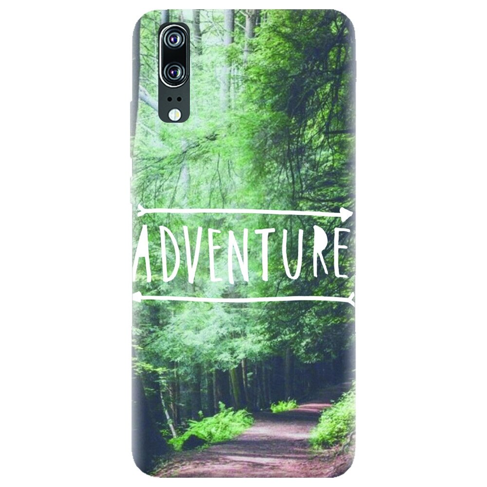 Husa silicon pentru Huawei P20, Adventure Forest Path