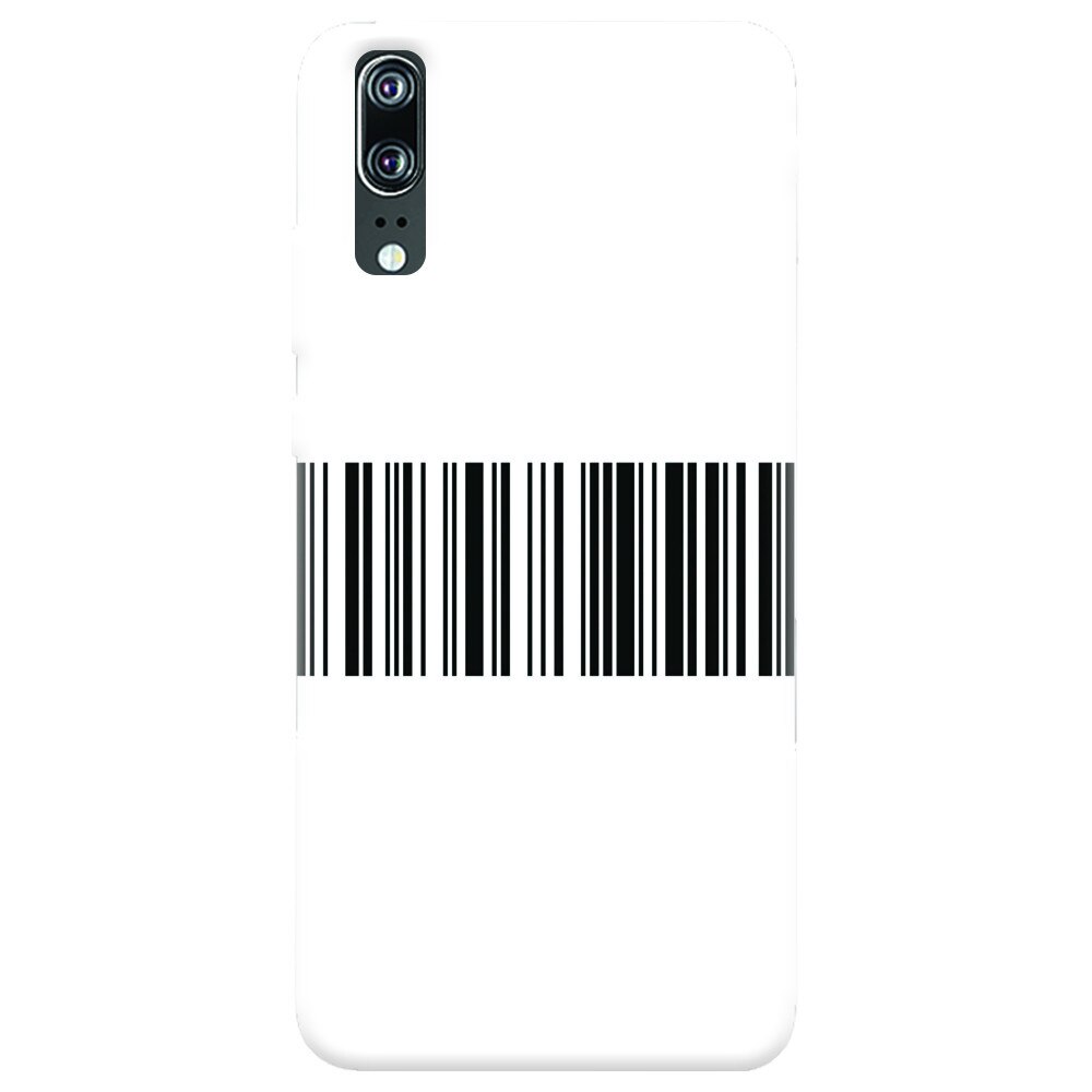 Husa silicon pentru Huawei P20, Bar Code
